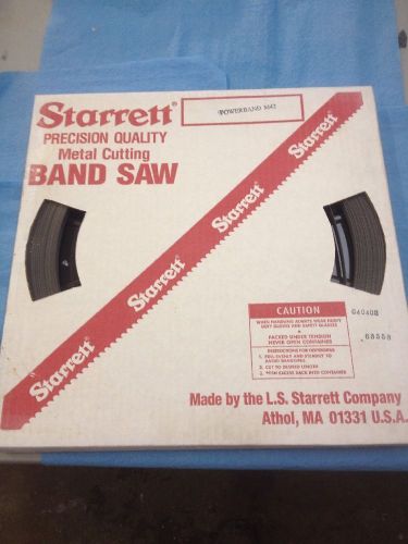 NEW - STARRETT METAL CUTTING BAND SAW 100FT 1/2&#034;X .035&#034; 14 TOOTH (Powerband M42)