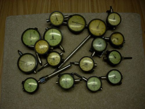 LOT OF 17 FEDERAL DIAL INDICATORS