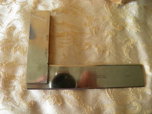 STARRETT No.55  4-1/2&#034; PRECISION  STEEL SQUARE  RH