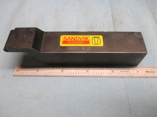 NEW SANDVIK SRSCR 16 2C 1&#034; SQUARE RADIUS TURNING TOOL MACHINIST TOOLING SHOP