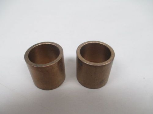 LOT 2 NEW TIPPER TIE 38-0268 BRONZE BUSHING 1X1-1/4X1-1/4IN D214672