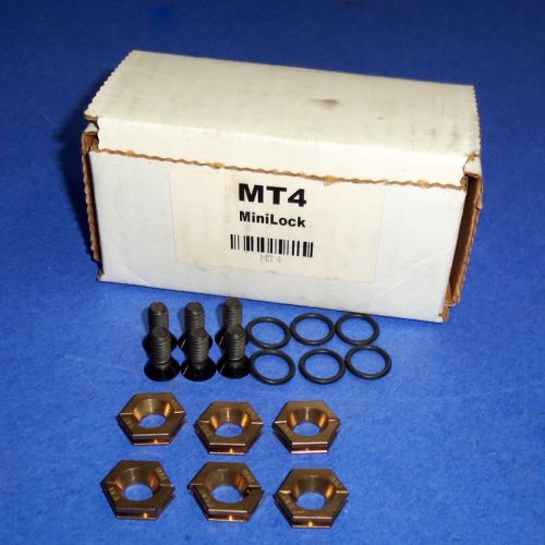 KURT .688&#034; HEX 1/4&#034;-20 SCREW MINILOCK MODULAR VISES, MT4 *NIB*