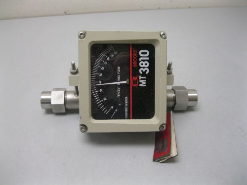 1/2&#034; brooks mt-3810 flow meter coriolis mass flow c7 (1611) for sale