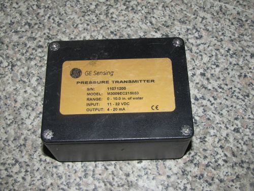 GE SENSING  PRESSURE TRANSMITTER MODEL M3009EC215053