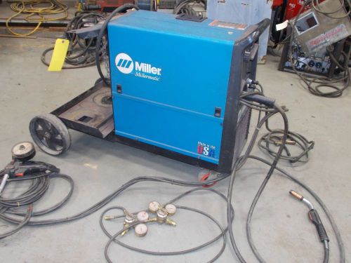 Miller millermatic 210 roll-around mig welder w/ spoolmate 3035 spool gun for sale