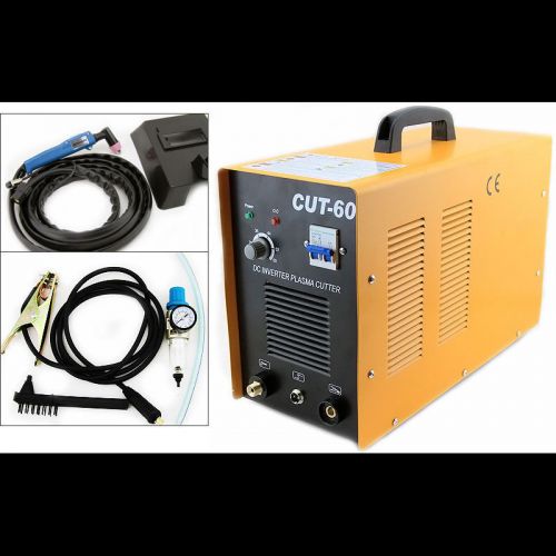 60AMP Electric Single Phase Plasma Cutter Cut Cutting Metal Metalworking Welding