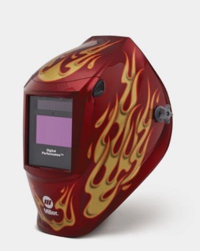 Miller genuine digital performance &#034;fireball&#034; welding helmet - 256162 for sale