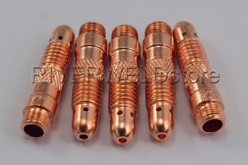 10N32 3/32&#034; TIG Collet Bodies FIT TIG Welding Torch DB WP SR 17 18 26 Series,5PK