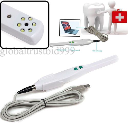 A USB 2.0 W software 4 Mega Pixels Dental Intraoral Intra Oral Camera LED LIGHT