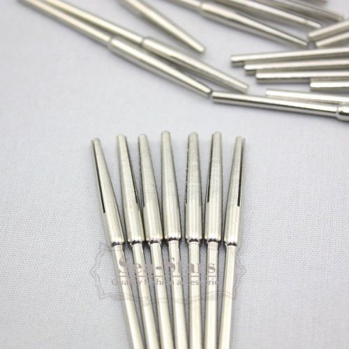 50 Pcs New Band Miniature Split Mandrels Tapered Head 3/32&#034; Shank On Sale