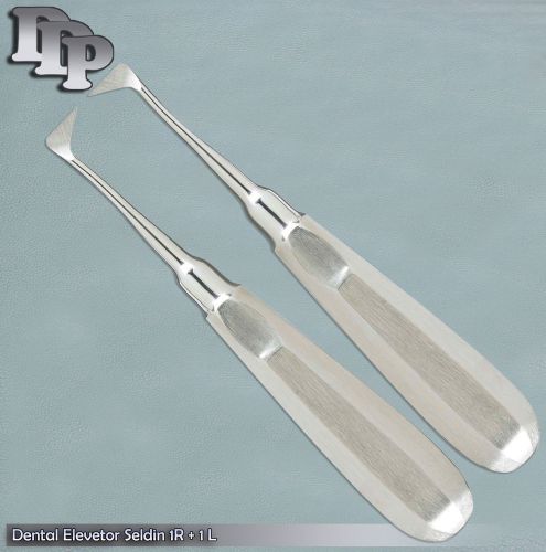 2 APICAL ROOT DENTAL ELEVATOR DEL- 1R +DEL- 1L SURGICAL