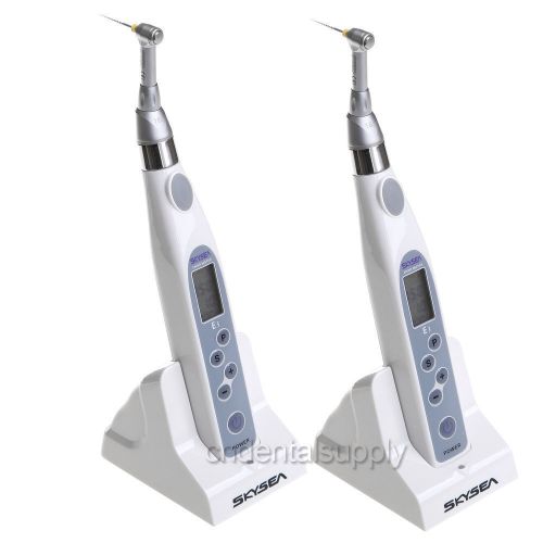 2 Dental Root Canal Treatment Mini Endodontic Endo Motor Wireless Handpiece 16:1