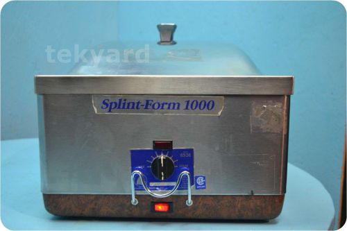 SPLINT-FORM 1000 ORTHOPEDIC ADJUSTABLE TEMPERATURE HEATED WATER BATH W/ COVER @