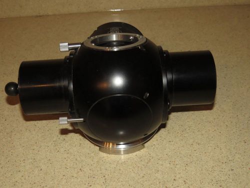 ++ ZEISS UNIVERSAL MICROSCOPE TUBE HEAD -BLACK- tb