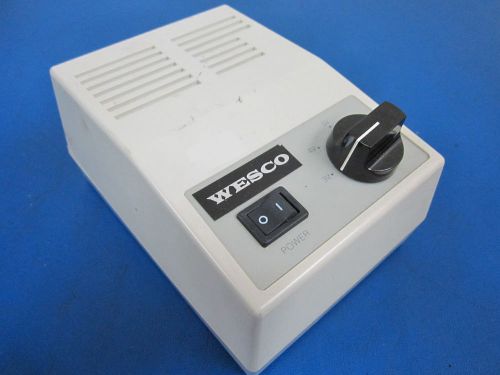 Wesco Microscope Halogen Light Power Supply Model ET201-6B 0-6V20W