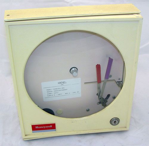 Honeywell circular chart recorder temperature humidity  31061221 for sale