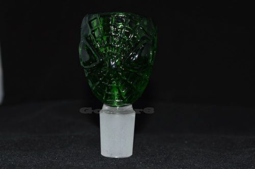 18mm Green Downstem bowl superhero