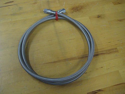 Swagelok Braided Stainless Steel Hose Assembly 3/8&#034; Diamter SS-6BHT-60