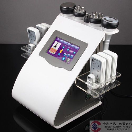 Sixpolar tripolar bipolar rf vacuum diode lipo laser  body slim 40k ultrasound e for sale