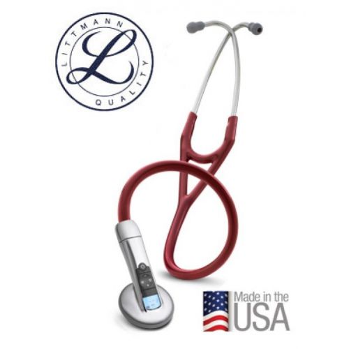 3m littmann electronic stethoscope model 3200, burgundy for sale