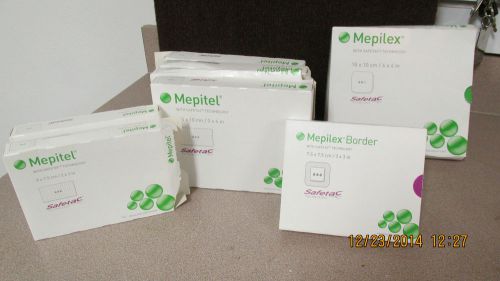 MOLNLYCKE MEPITEL Non-Adh. Silicone Dressing, 3&#034; x 4&#034;, One Sided,10/bx # 289300