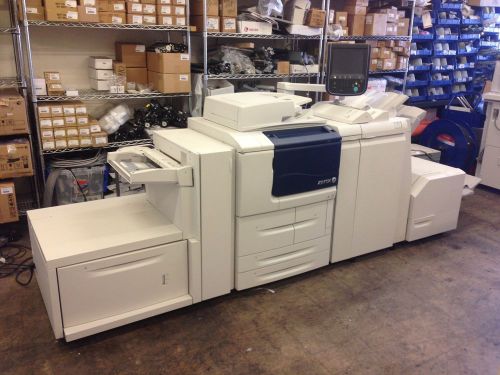 Xerox D110 Copier Printer Scanner Booklet CZ Fold  LCT  SQFold Trimmer 4112 4127