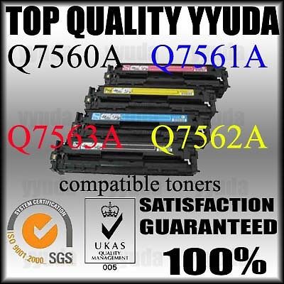 1x Q7560A-Q7563A TONER CARTRIDGE for HP Laserjet 2700/2700N/3000/3000D PRINTER