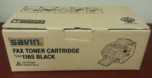 Nib genuine savin type 1165 black toner cartridge 9889 for sale