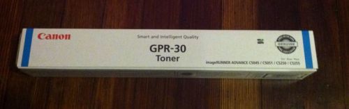 Canon Toner Ink Cartridge...GPR-30 CYAN...NIB,never Opened...