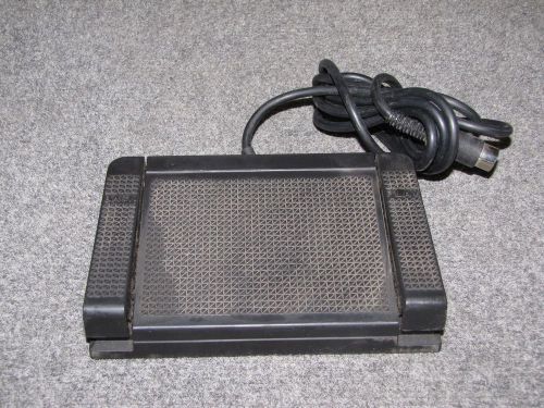 Sanyo model fs-87 memo-scriber transcriber black foot control pedal/switch for sale