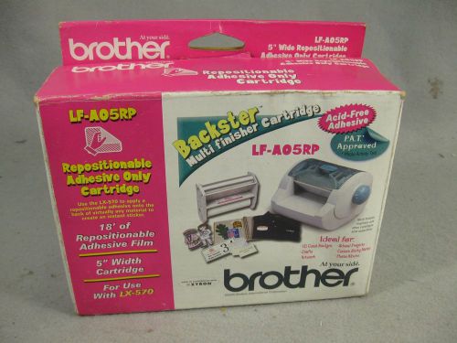 Brother LF-AO5RP 5&#034; Repositionable Adhesive-Only Cartridge - Retail Packaging
