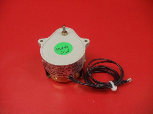 Amano Time Clock Motor, ESM 230002, 1 RPM