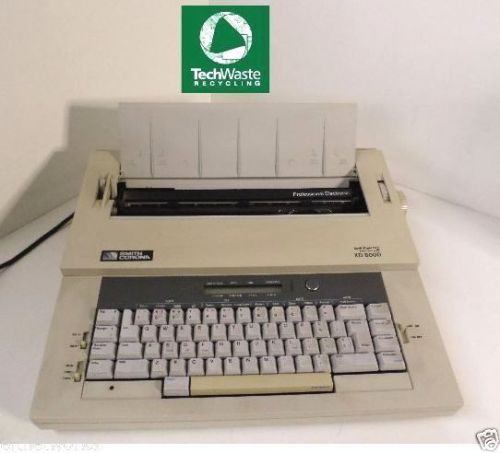 SMITH CORONA XD 8000 SPELL RIGHT III DICTIONARY ELECTRONIC TYPEWRITER T3-B3