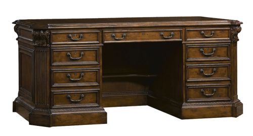 75&#034; burnished brown large office credenza for sale