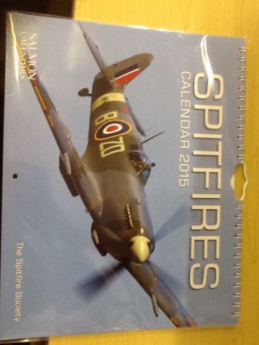 Salmon Calendars Wall Calendar Aircraft Spitfires 2015