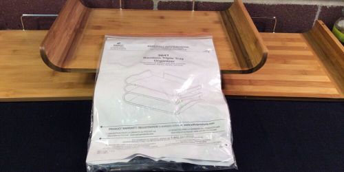 Bamboo Triple Tray Organizer 3641 * New * Make Offer