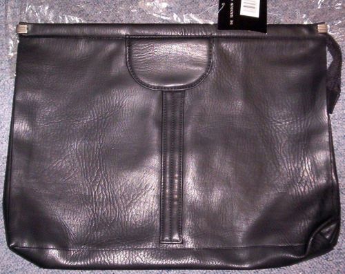 BONDSTREET Black Zippered Underarm Case-NEW-NR