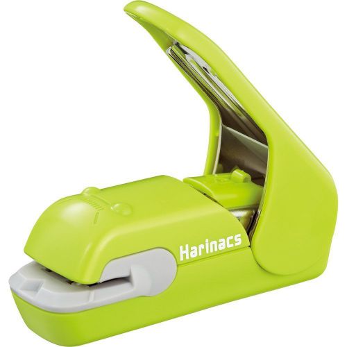 Kokuyo stapler ha linux press needleless hole green sln-mph105g japan for sale