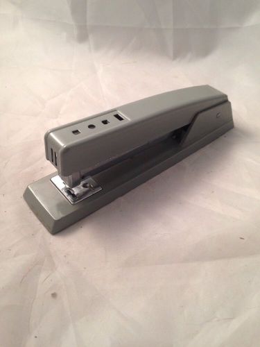 Vintage Swingline Gray Metal Stapler #747 Works Well 8&#034; Long Over 1# Weight