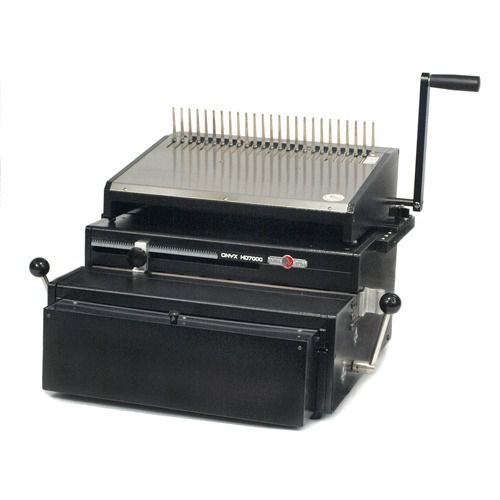 Rhino 7700pb mega duty electric plastic comb binding system free shipping for sale