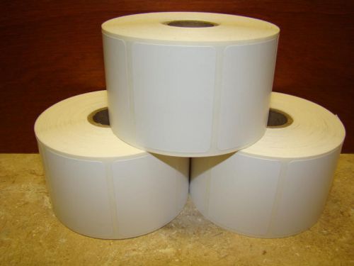 1 Roll 3500 2x1.5 Direct Thermal Blank UPC Labels Zebra Datamax Sato 3&#034; Core