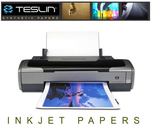 Waterproof LASER Paper 10 mil  25 SHEETS   8.5 X 11