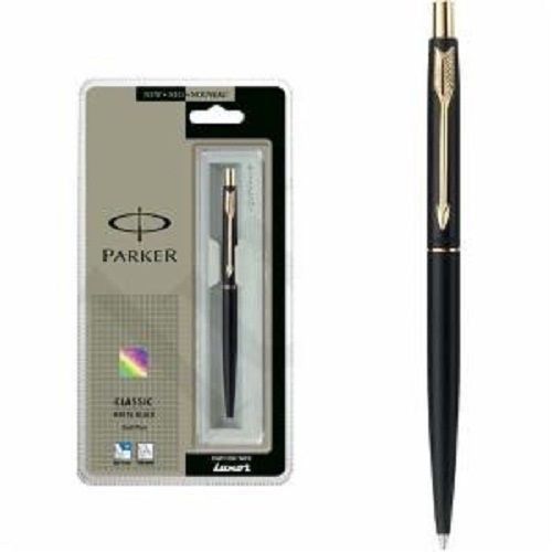 PARKER CLASSIC MATTE BLACK BALL PEN GT ORIGINAL  100% set of two