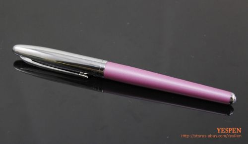 Pink hero 100 lady gold pen10k solid gold nib hooded fine ladies fountain pens for sale