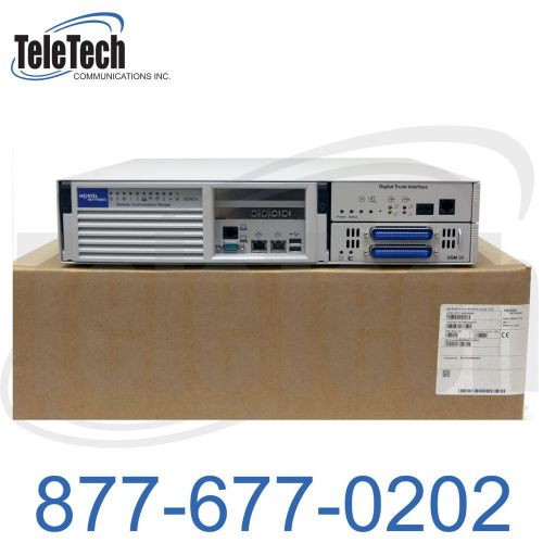 Avaya Nortel NEW $995 BCM200 R4.0 PRI x 32 Ext. 16 Mailbox NT7B10AAFU DTM DSM32