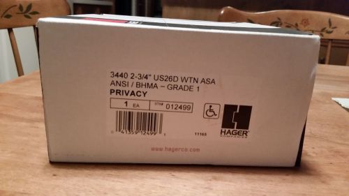 3440 2-3/4&#034; US26D WTN ASA ANSI / BHMA - Grade 1 Privacy