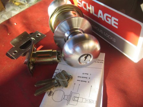 schlage A70PD class room knob NOS 626 2 3/4 &#034; backset