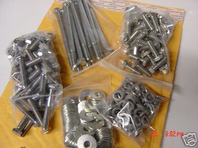 Assorted 8MM Zinc Plated Hex Bolts