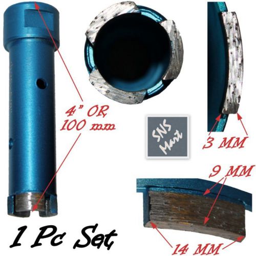 1 inch diamond hole saw core drill bit granite stone masonry concrete by stadea for sale