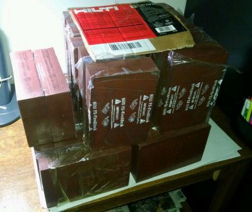 Hilti Fire Blocks, 8in. x 5in. x 2in., 306241 FS 657, Lot of 26